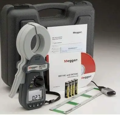 Megger Det24C Clamp-On Ground Resistance Tester – New 1