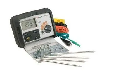 Megger Det4Tc2 With Clamps – Complete Ground Resistance Testing Kit – New 1