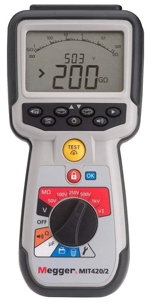 Megger Mit420/2 Insulation Resistance Tester – Pre-Owned & Calibrated 1