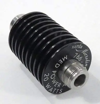 Narda 766-6 Coaxial Fixed Attenuator – Surplus Inventory Item 1