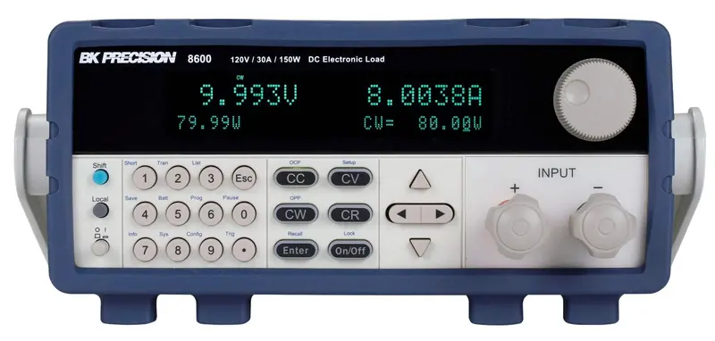 New B&K Precision 8600 Series Dc Electronic Load – 150W Model 1
