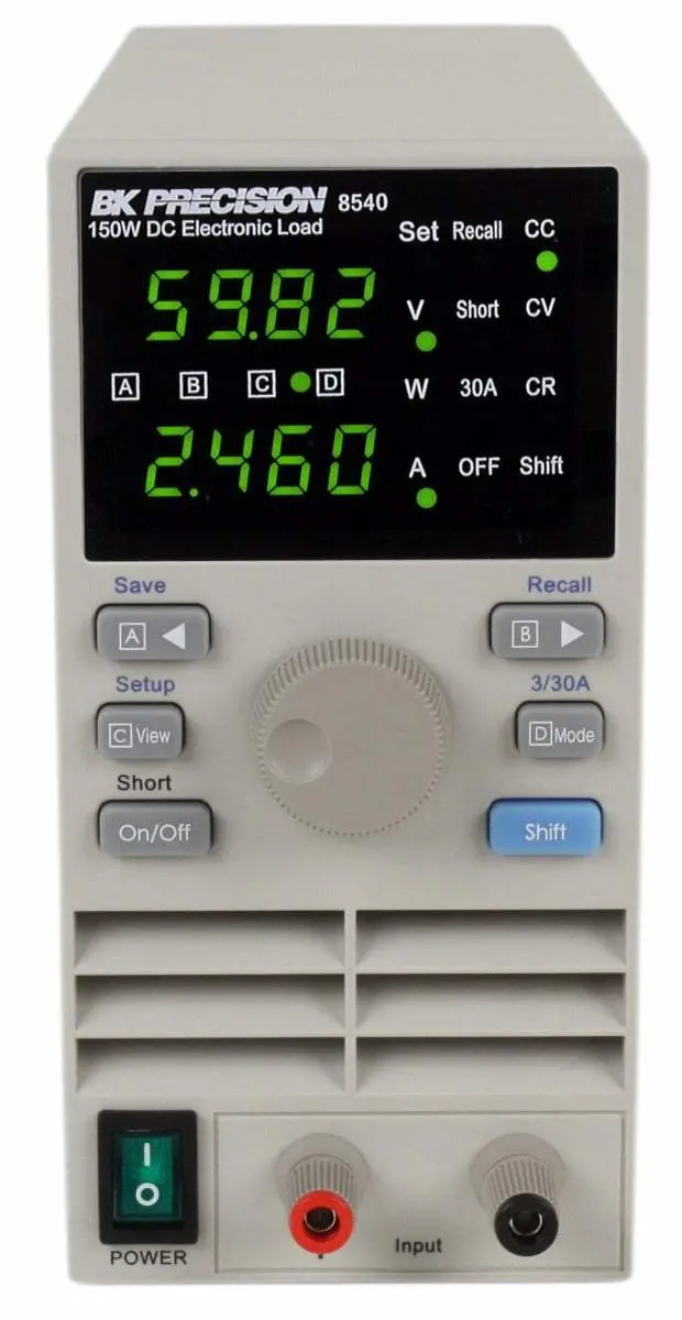 New B&K Precision Model 8540 Dc Electronic Load Unit 1
