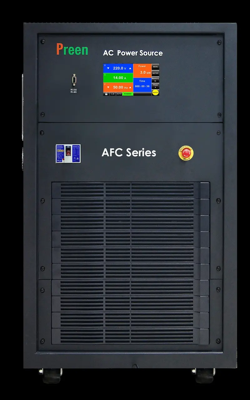 Preen Afc-11015 Single-Phase Ac Power Source – New, Compact Design 1