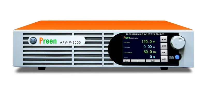 Preen Afv-P-3000A & Afv-P-1250B Dual Ac Source Set – New, Flexible Lab Test Configuration 1