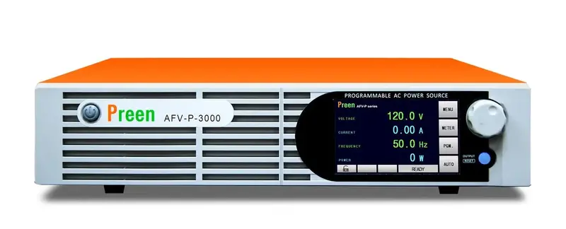 Preen Afv-P-3000B Ac Power Source – New, 3Kva High-Power Programmable Ac Source 1