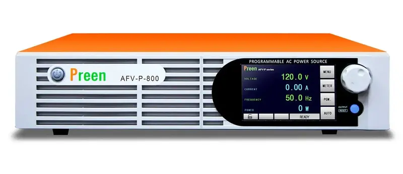 Preen Afv-P-800A Ac Power Source – New, 800Va Entry-Level Programmable Ac Simulator 1