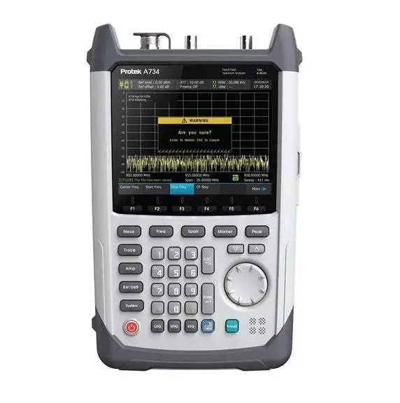 Protek A734 Portable Spectrum Analyzer – Used, Calibration Certificate Included 1