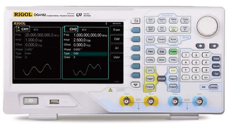 Rigol Dg4162 Dual-Channel Function / Arbitrary Waveform Generator – Used & Verified 1