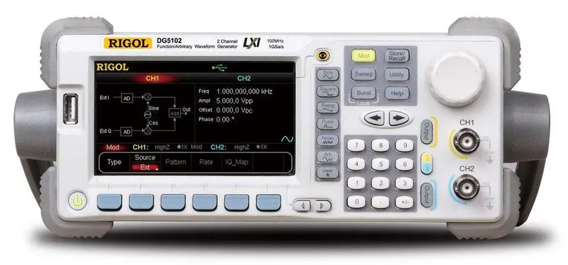 Rigol Dg5102 Arbitrary Waveform Generator – Brand New 1