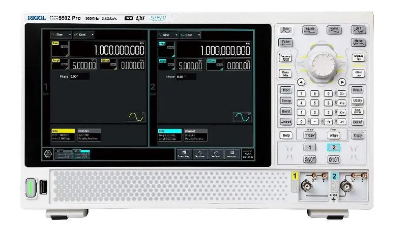 Rigol Dg5252 Pro Entry-Level Arbitrary Waveform Generator 1