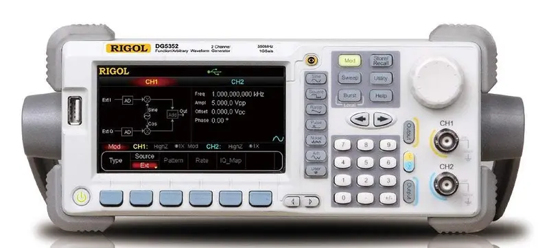 Rigol Dg5352 Dual-Channel Arbitrary Waveform Generator – Brand New 1
