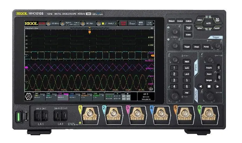 Rigol Mho5104 Digital Storage Oscilloscope – 100 Mhz, 4-Channel 1