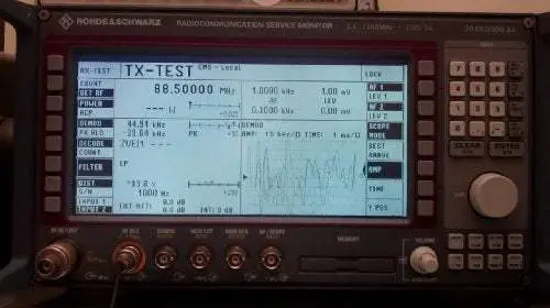 Rohde & Schwarz Cms54 Portable Communication Analyzer – Certified Used 1