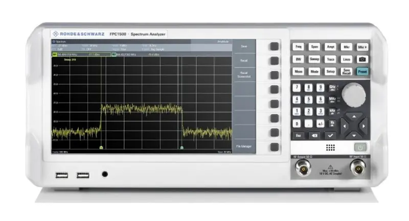 Rohde & Schwarz Fpc1500 Spectrum Analyzer – Compact 1 Ghz Rf Measurement Tool 1