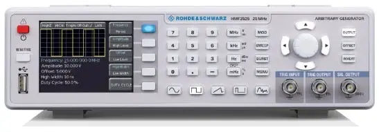 Rohde & Schwarz Hmf2525 Precision Function Generator – Brand New 1