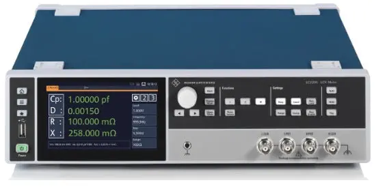 Rohde & Schwarz Lcx100 Compact Lcr Analyzer – Factory Sealed 1
