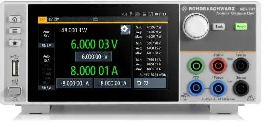 Rohde & Schwarz Ngu201-P Precision Sourcemeter – New, Dual-Channel 1