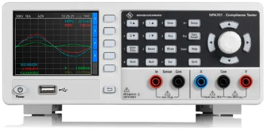 Rohde & Schwarz Npa701-G Graphical Display Power Analyzer – Factory Fresh 1