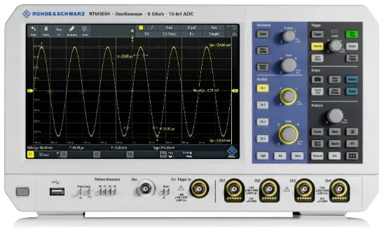 Rohde & Schwarz Rtm3K-24M 200 Mhz 4-Channel Mixed-Signal Oscilloscope – Unboxed New 1