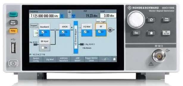 Rohde & Schwarz Smcv100B Rf Signal Generator – Pre-Owned 1