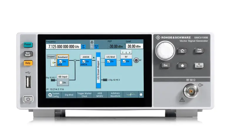 Rohde & Schwarz Smcv100Bp2 Vector Signal Generator With Enhanced Performance 1