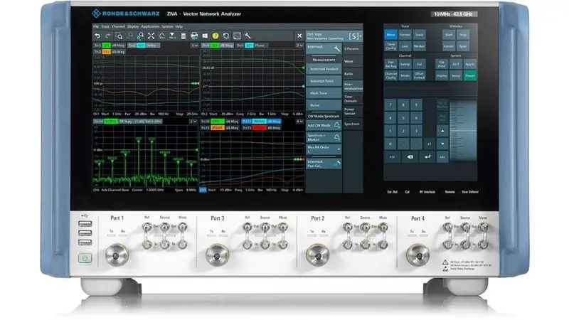 Rohde & Schwarz Zna43 43.5 Ghz Vector Network Analyzer – Professionally Serviced Used 1