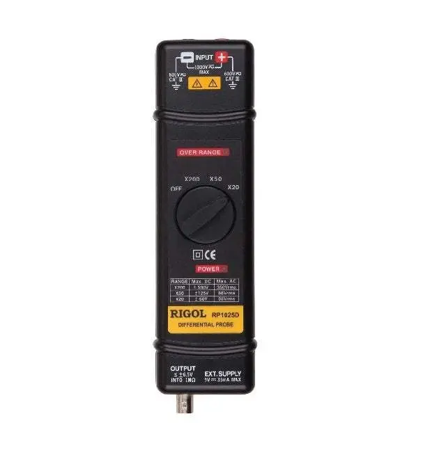 Rp1025D Rigol 250 Mhz Differential Probe – New 1