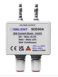 Siglent Scd30A Current Shunt Resistor – 30A, New 1