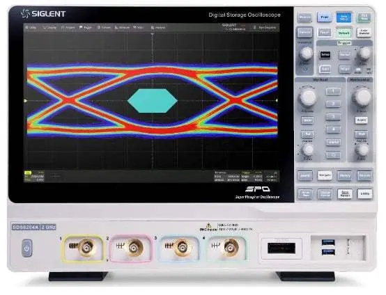 Siglent Sds6104A 1 Ghz 4-Channel High-Resolution Digital Oscilloscope – New 1