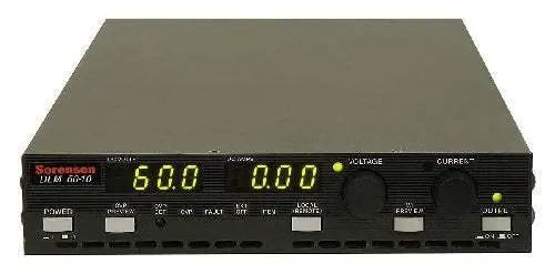 Sorensen Dlm60-10 Dc Power Supply – 60V, 10A, Low-Ripple Performance 1
