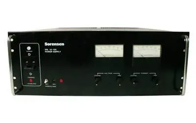 Srl10-100 Sorensen Regulated Dc Power Supply – Tested And Calibrated Used Model 1