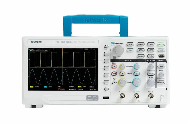Tektronix Tbs1202C 200 Mhz Digital Oscilloscope – New With Warranty 1