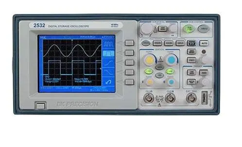 Used B&K Precision 2532 30 Mhz Portable Digital Oscilloscope 1