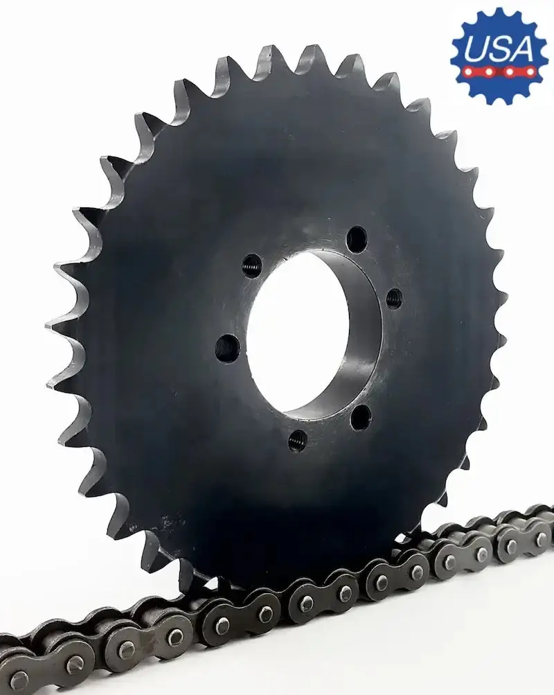 100E35 Quick-Disconnect Sprocket – Designed For #100 Chain 1