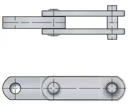 1301 Draw Bench Chain – High-Strength Industrial Link Chain 1