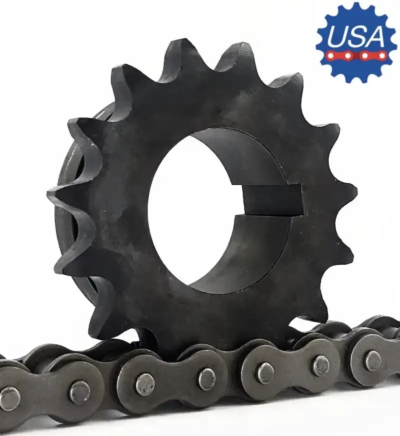 140R15H Taper-Bushed Sprocket – High-Strength 140 Series Roller Chain Fit 1