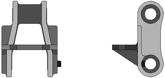 455 Pintle Chain With F2 Attachments – Full-Pitch Mounting 1