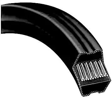 Double-Sided Aa60 V-Belt — 62.1 Inch Length 1