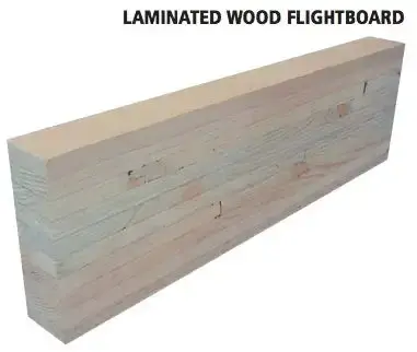 Laminated Hardwood Conveyor Flightboard – 6-Inch Width, Durable Construction 1