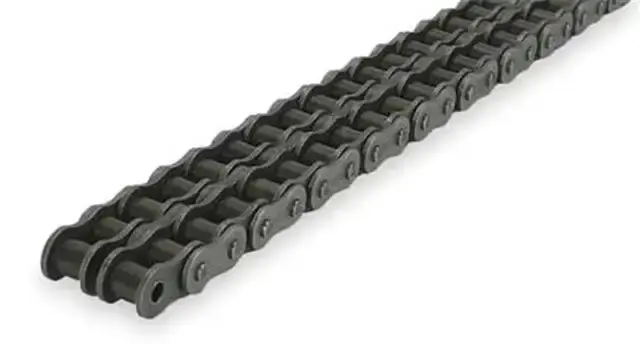 Premium #80H-2 Heavy-Duty Double-Strand Roller Chain – 10 Ft Boxed 1