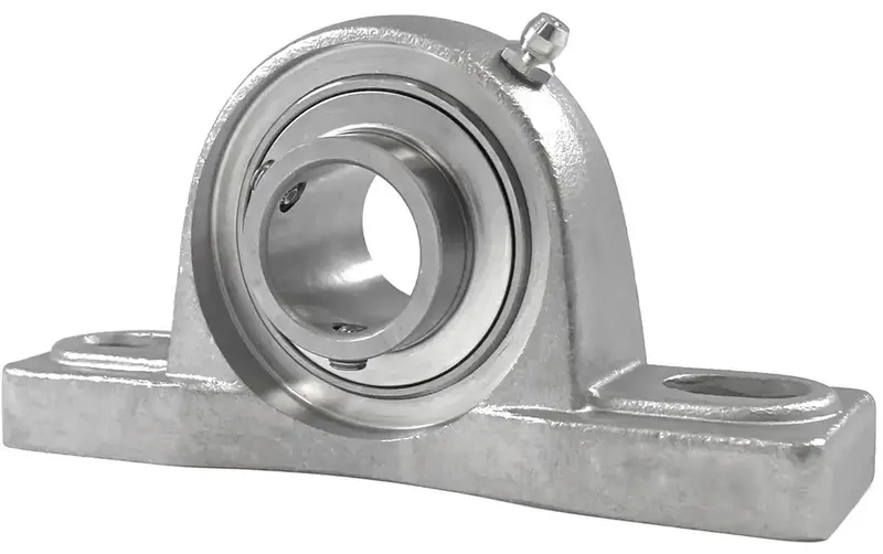 Sncspm211 Stainless Steel Pillow Block Bearing — 55Mm Shaft Size, Dual-Bolt Mount 1