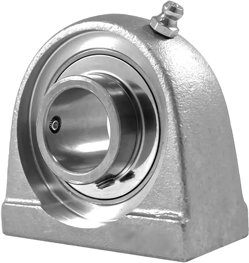 Sucspam208 Stainless Steel Pillow Block Bearing – 40Mm Tapped Mounting Base 1